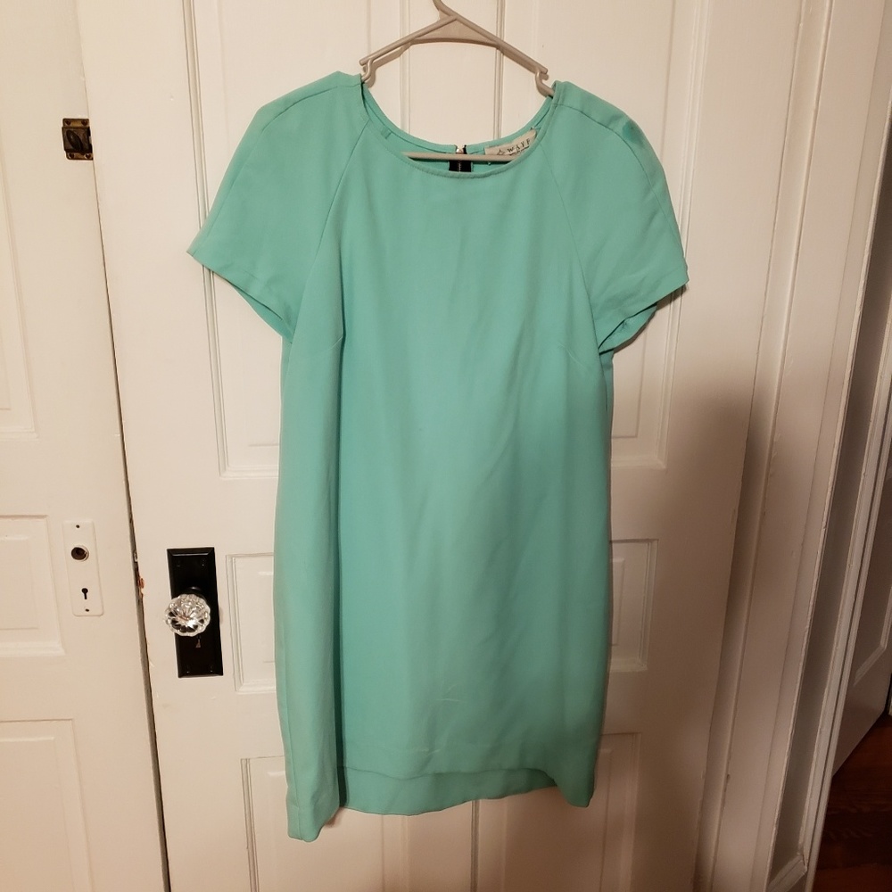 Tiffany blue mini dress